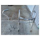 Medical Quad Cane & Wheeled Walker