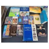 (QTY) Assorted Books & VHS Tapes