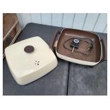 Vintage Electric Skillet with Cord