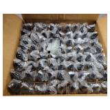NEW 72-Pack 1 oz. Glass Bottles