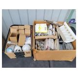(2) Boxes of Assorted Light Bulbs & Electrical