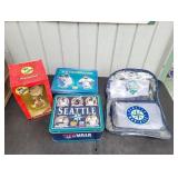 Mariners Lunchboxes, Backpack & Bobblehead