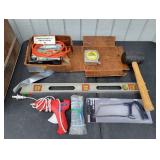 B&D Jig Saw, Level, Hacksaw, Glue Gun & More