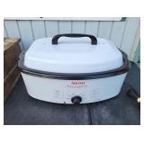 Aroma 18-Quart Electric Roaster Oven, Working