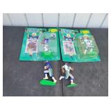 (4) Starting Lineup Seattle Seahawks Figures