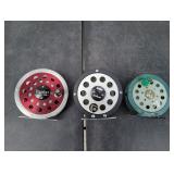 (3) Assorted Fly Fishing Reels