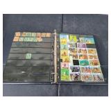 Binder of Assorted Stamps
