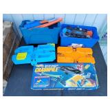 HOT WHEELS Crashpile & Assorted Track