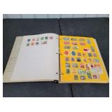 Binder of Assorted Stamps