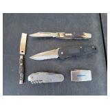 (6) Assorted Pocket Knives