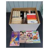 Box of Assorted VHS Tape Movies