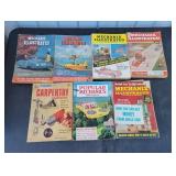 (7) Vintage Mechanics & Carpentry Magazines