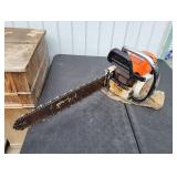 Stihl 028 WB Gas Chainsaw, Runs Needs Work