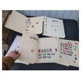 Binder of Assorted Stamps