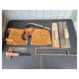 Tool Belt, Trowels, Measuring Tool & More