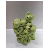 Porcelain Frog Coin Bank