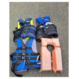 (4) Assorted Life Preservers