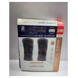 Copper Fit 2-Pack Knee Sleeve, Size: S/M