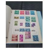 Binder of Assorted US Stamps