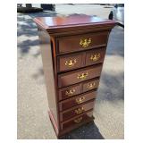 Sumter Solid Cherry 7-Drawer Lingerie Chest