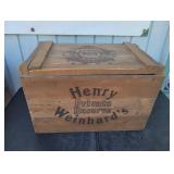 Vintage Henry Weinhard's Wooden Crate