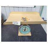 Vintage Hanson Nursery Baby Scale