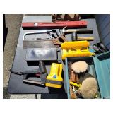 Stapler, Hand Saw, Hammers & Other Tools