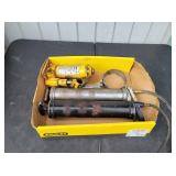 Grease Guns, Hydraulic Jack & Oil Wrench