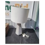 Large 29' White Table Lamp