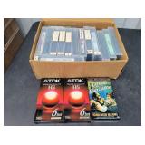 Box of Assorted VHS Movies