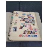 Binder of Assorted Stamps
