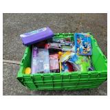 Box of Assorted Toys & Collectibles