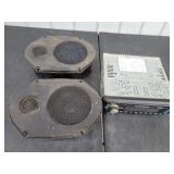 Pair of FORD Car Speakers & CD Player Receiver