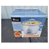 SYLVANIA 6-Cup Rice Cooker
