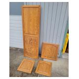 (4) Assorted Cabinet Drawer Pieces