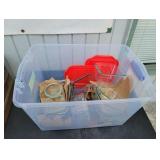Box of Assorted Glass Storage Containers