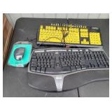 (2) Computer Keyboards & NEW Computer Mouse