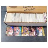 Box of Assorted Basketball Cards