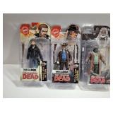 (3) Megabox Walking Dead Figures