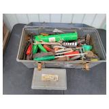 Toolbox with Assorted Hand Tools
