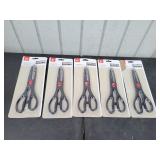 (5) NEW Multi-Purpose Scissors