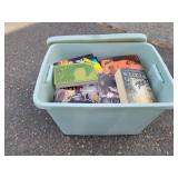 Box of Assorted Books with Lid