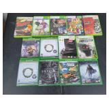 (13) Assorted Xbox One & Xbox 360 Video Games