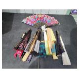 Vintage Folding Hand Held Fans