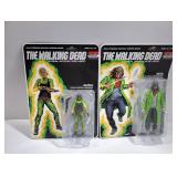 (2) Megabox Walking Dead Figures: Alpha & Beta