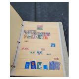 Binder of Assorted Stamps