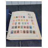 Binder of Assorted Stamps