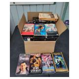 Box of Assorted VHS Movies