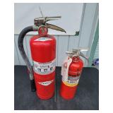 (2) Fire Extinguishers