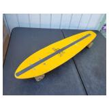 Vintage Land Ski Skateboard